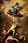 Archangel Michael overthrows the rebel angel by Luca Giordano