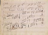 Score sheet of Moonlight Sonata by Ludwig van Beethoven