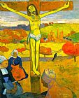 Paul Gauguin - The Yellow Christ painting