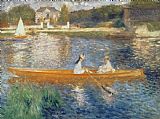 Boating on the Seine by Pierre Auguste Renoir