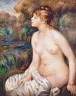Renoir - Seated Female Nude painting