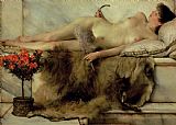 Sir Lawrence Alma-Tadema - The Tepidarium painting