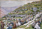 Tissot - The Miracle of the Loaves and Fishes painting