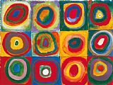 Wassily Kandinsky - Colour Study Squares And Concentric Circles painting