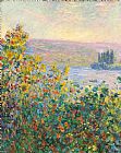 Claude Monet Flower Beds at Vetheuil