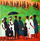 Ellis Wilson Funeral Procession