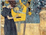 Music Prints - Music by Gustav Klimt