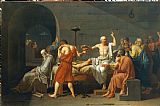 Jacques Louis David The Death of Socrates painting