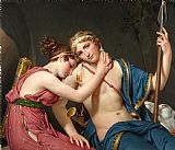 Jacques Louis David The Farewell of Telemachus And Eucharis painting
