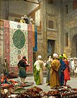 Jean Leon Gerome The Carpet Merchant Carpet Merchant in Cairo