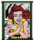 Roy Lichtenstein Girl in Window