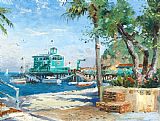 Thomas Kinkade Catalina, Rosie's on The Pier