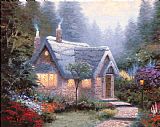 Thomas Kinkade Cedar Nook Cottage