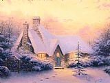 Thomas Kinkade Christmas Tree Cottage