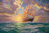 Thomas Kinkade Courageous Voyage