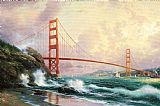 Thomas Kinkade Golden Gate Bridge, San Francisco