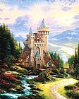 Thomas Kinkade Guardian Castle