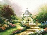 Thomas Kinkade Hidden Gazebo