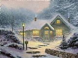 Thomas Kinkade Home for The Evening