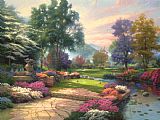 Thomas Kinkade Living Waters - Golfer's Paradise, Hole One