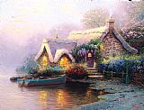 Thomas Kinkade Lochaven Cottage