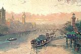 Thomas Kinkade London at Sunset