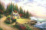 Thomas Kinkade Pine Cove Cottage