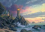 Thomas Kinkade Rock of Salvation