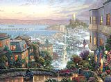 Thomas Kinkade San Francisco, Lombard Street