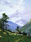 Thomas Kinkade Spring in The Alps