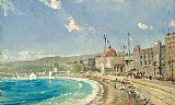 Thomas Kinkade The Beach at Nice