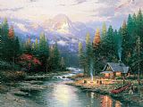 Thomas Kinkade The End of a Perfect Day Ii