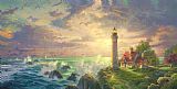 Beacon Prints - The Guiding Light by Thomas Kinkade