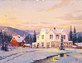 Thomas Kinkade The Lights of Home