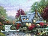 Thomas Kinkade The Miller's Cottage, Thomashire