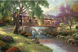 Thomas Kinkade The Old Fishin' Hole
