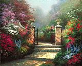 Thomas Kinkade The Victorian Garden