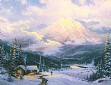 Thomas Kinkade The Warmth of Home