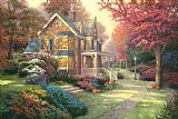 Victorian Autumn by Thomas Kinkade