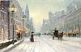 Thomas Kinkade Winter's Dusk