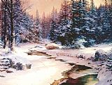Thomas Kinkade Winter's End