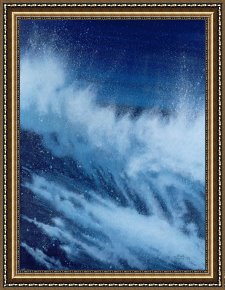 Waves, Framed Prints - Large Waves Breaking by Alan Byrne