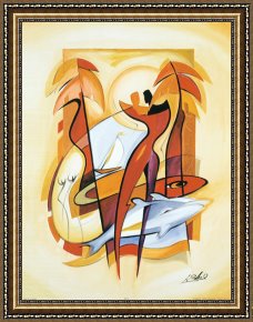 Waves, Framed Prints - Over And Under The Waves by alfred gockel