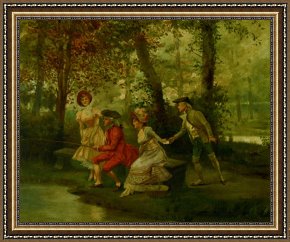 The Love Letter Framed Prints - The Love Letter by Alonso Perez