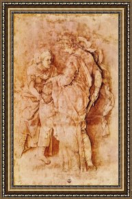 Mantegna Framed Prints - Judith with The Head of Holofernes by Andrea Mantegna