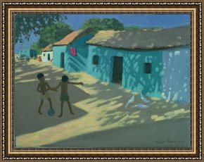 The Green Sail Framed Prints - Green House by Andrew Macara