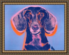 Andy Warhol Framed Paintings - Portrait of Maurice by Andy Warhol