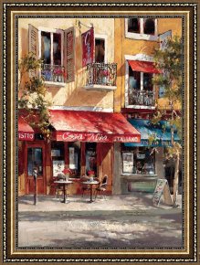 La Casa E I Papaveri Framed Prints - Casa Mia Italiano by brent heighton