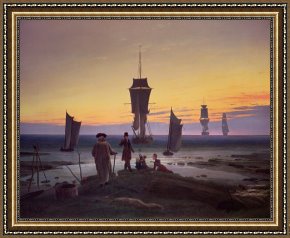 Still Life Framed Prints - The Stages of Life by Caspar David Friedrich