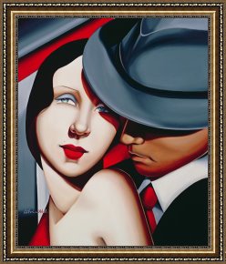 Catherine (b.1966) (contemporary Artist) Framed Prints - Adam and Eve by Catherine Abel